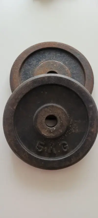 Pesas de 5 kg para entrenamiento - miniatura 2