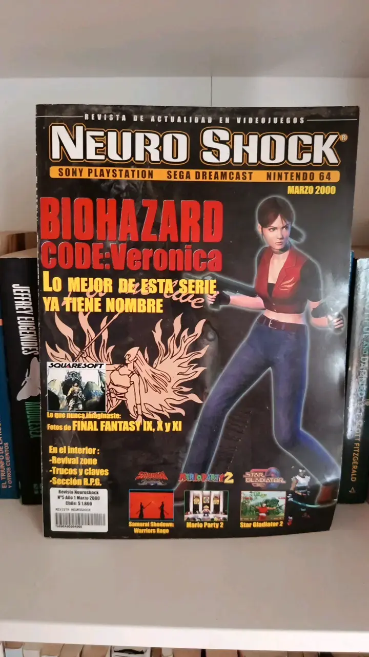 Revista Neuro Shock Marzo 2000 Biohazard Code: Veronica - 1