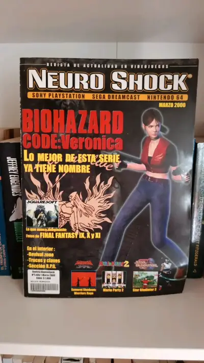 Revista Neuro Shock Marzo 2000 Biohazard Code: Veronica - miniatura 1