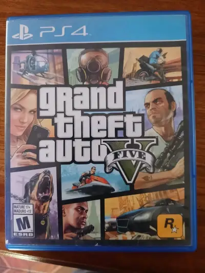 Juego PS4 Grand Theft Auto V en buen estado - miniatura 1