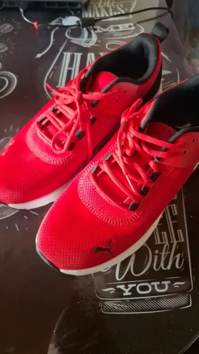 Zapatillas deportivas rojas Puma SoftFoam - miniatura 1