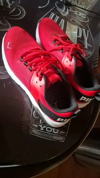 Zapatillas deportivas rojas Puma SoftFoam - miniatura 3