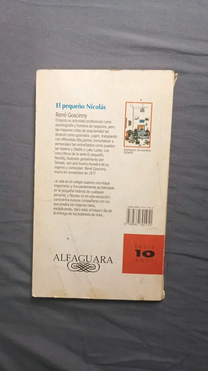 Libro El Pequeño Nicolás de Sempé y Goscinny - 3