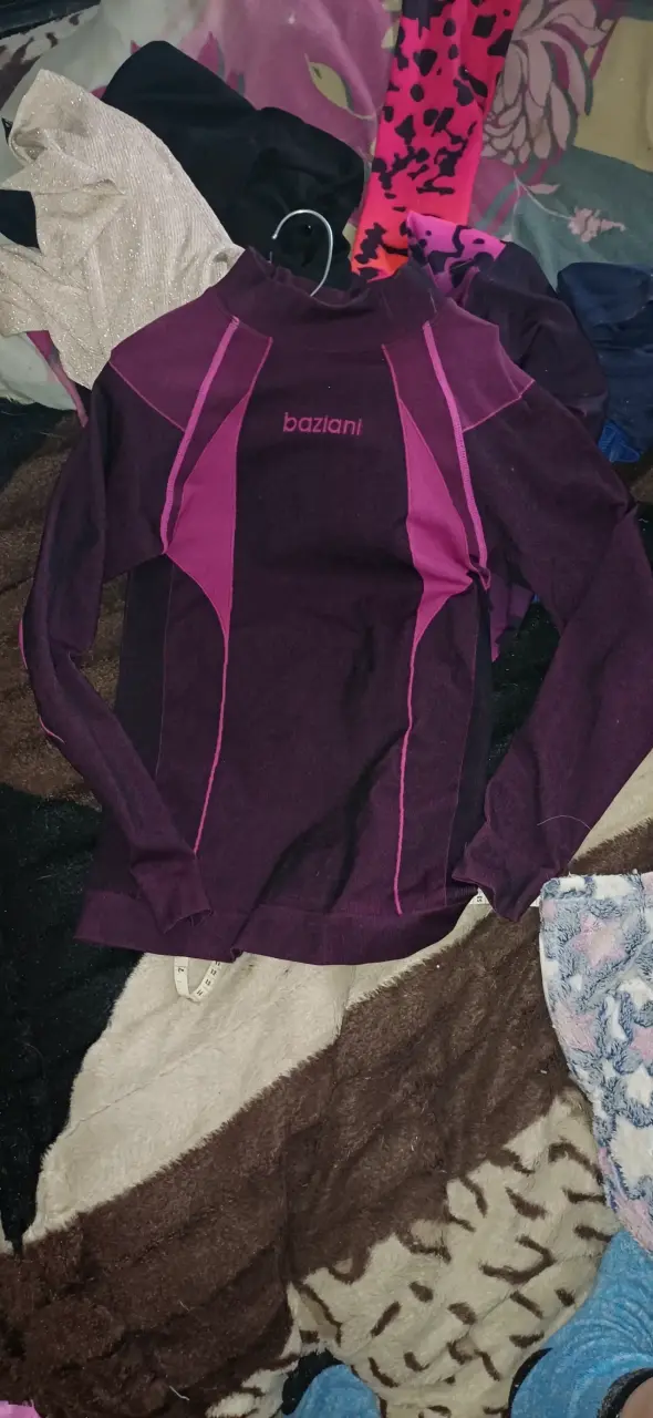 Polera deportiva morada Baziani para mujer - 6