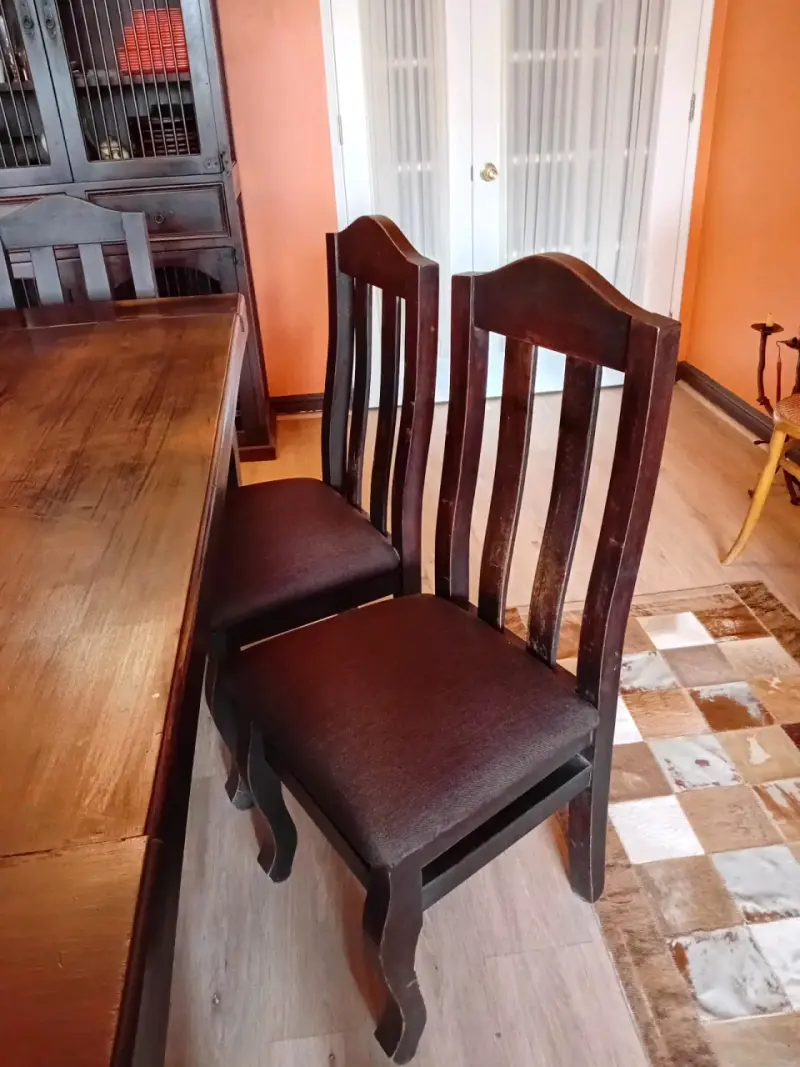 Juego de comedor de Roble para 6 personas - 3