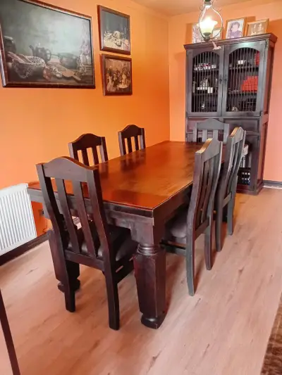 Juego de comedor de Roble  para 6 personas - miniatura 4