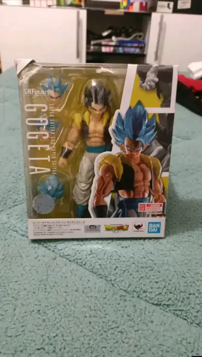 sh figuart Gogeta Super Saiyan Blue - miniatura 1