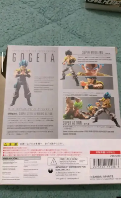 sh figuart Gogeta Super Saiyan Blue - miniatura 3