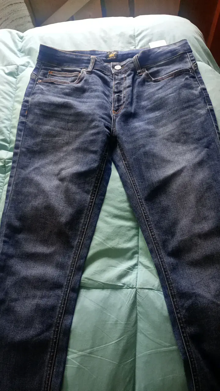 Jeans azul oscuro Lee para hombre - 1