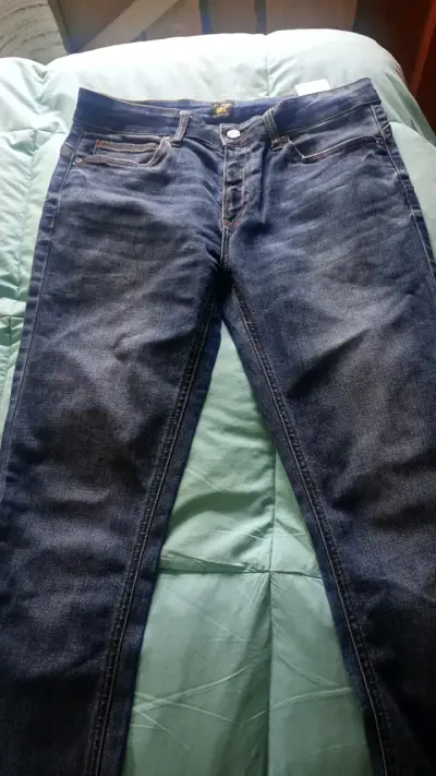Jeans azul oscuro Lee para hombre - miniatura 1