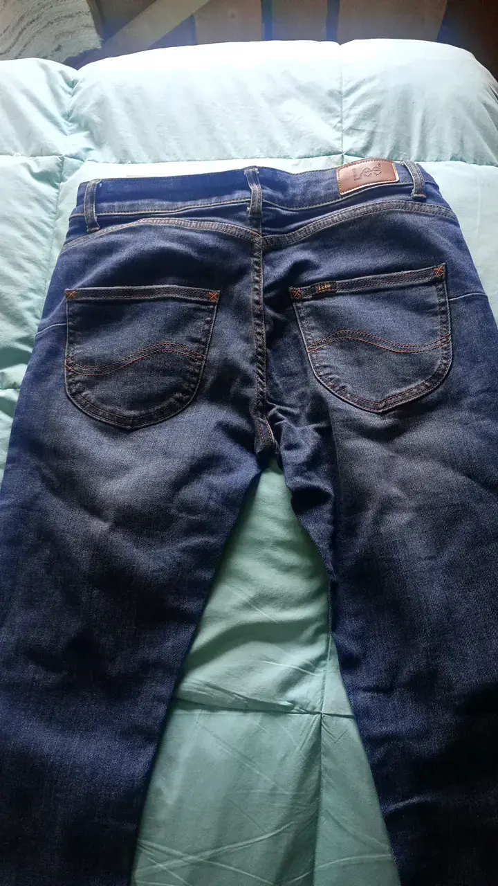 Jeans azul oscuro Lee para hombre - 2