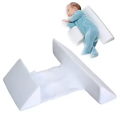 Cojín anti vuelco para bebé blanco - miniatura 2