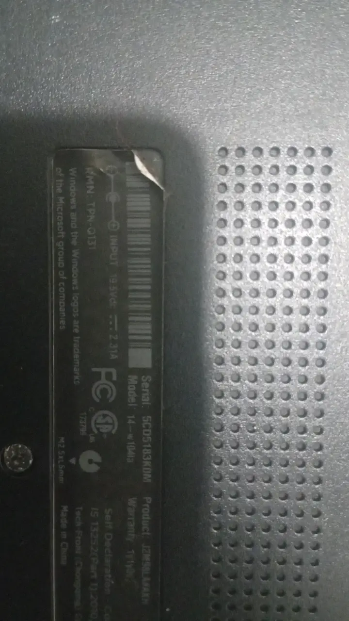 Laptop HP 14 ligera sin DVD y sin cargador - 4