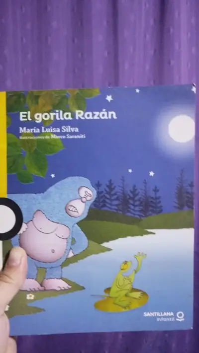 Libro infantil 'El gorila Razán' de María Luisa Silva - miniatura 1