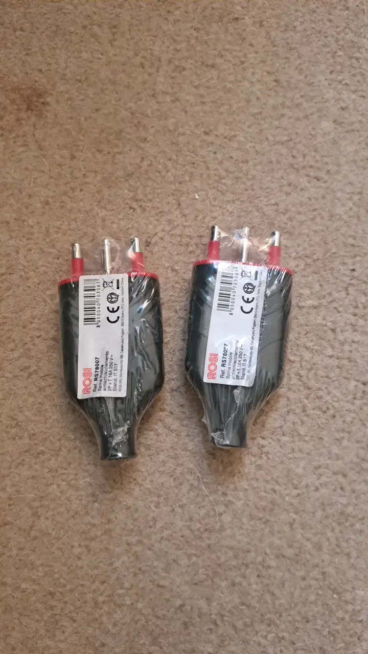 Adaptadores de enchufe ROSI RS8007 nuevos