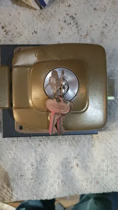 Cerradura de seguridad scanavini con llaves - miniatura 1
