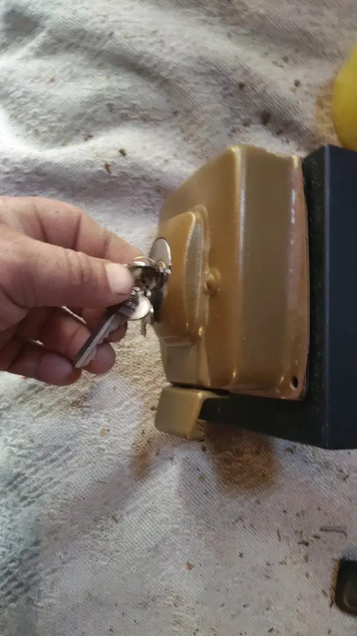 Cerradura de seguridad scanavini con llaves - 3