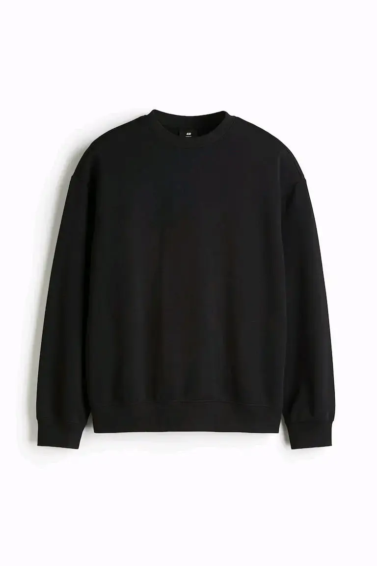 Polerón negro unisex FSP en buen estado
