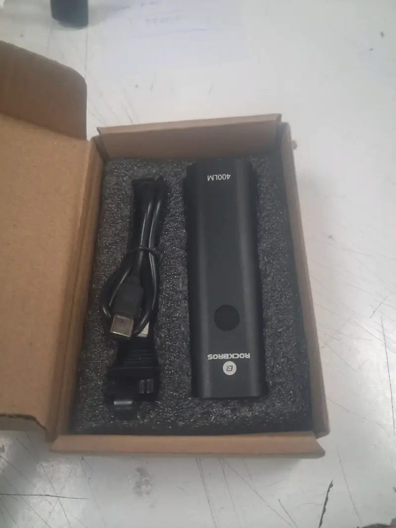 Luz delantera para bicicleta Rockbros 400LM