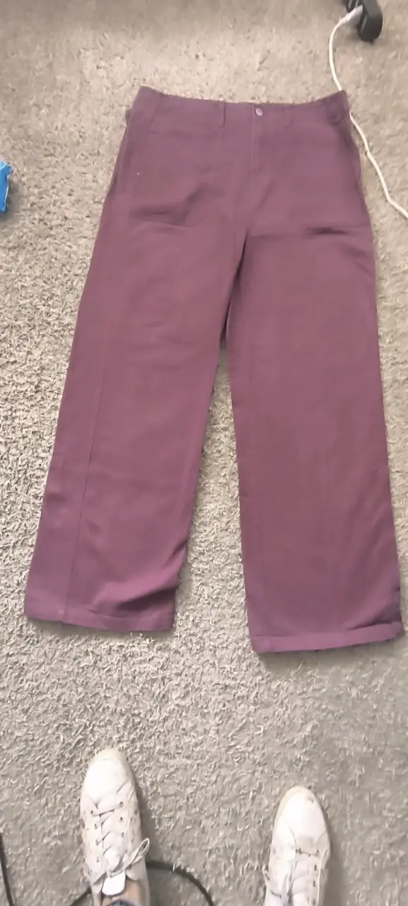 Pantalones morados de mujer en buen estado - 2