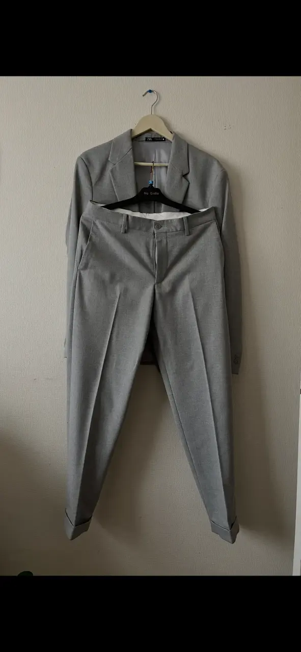 Traje gris de hombre Zara en buen estado - 2