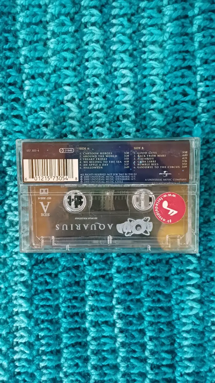 Cassette de música Aqua Aquarius - 2
