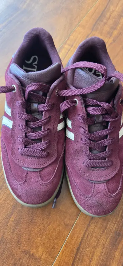 Zapatillas deportivas burdeos talla 39 - miniatura 1