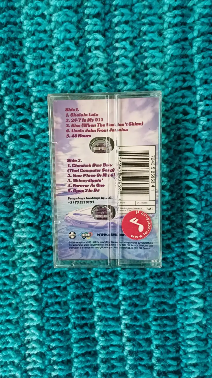Cassette Vengaboys The Platinum Album - 2