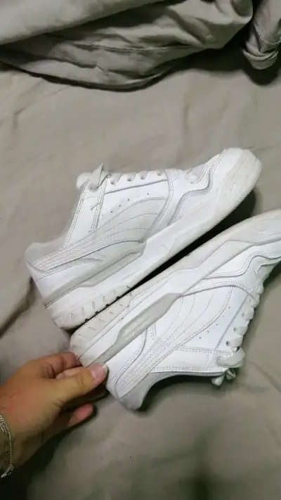 Zapatillas blancas para mujer - miniatura 2