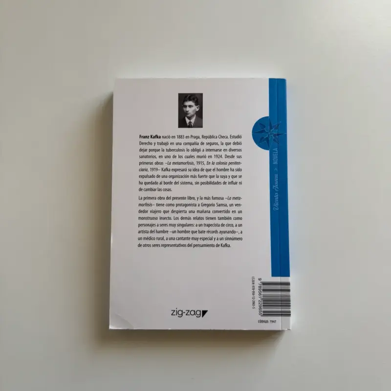 Libro 'La metamorfosis y otros relatos' de Franz Kafka - 2