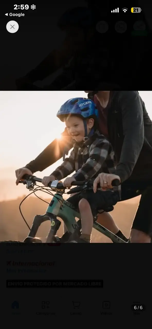 Asiento de bicicleta para niños Shotgun - 5