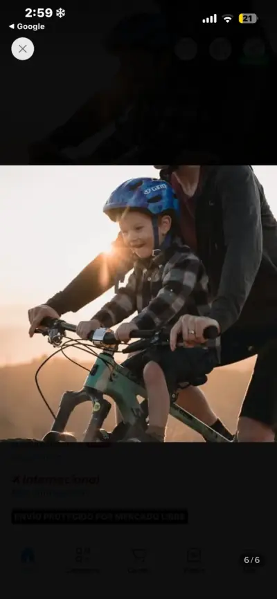 Asiento de bicicleta para niños Shotgun - miniatura 5