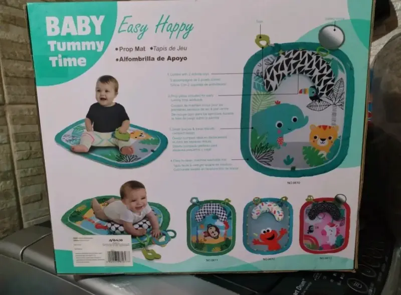 Alfombrilla de Juego para Bebé con Almohada - 2
