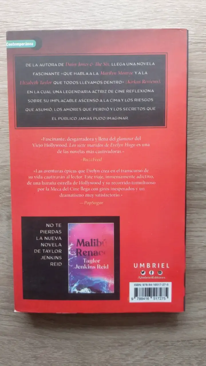 Libro Los Siete Maridos de Evelyn Hugo - 2