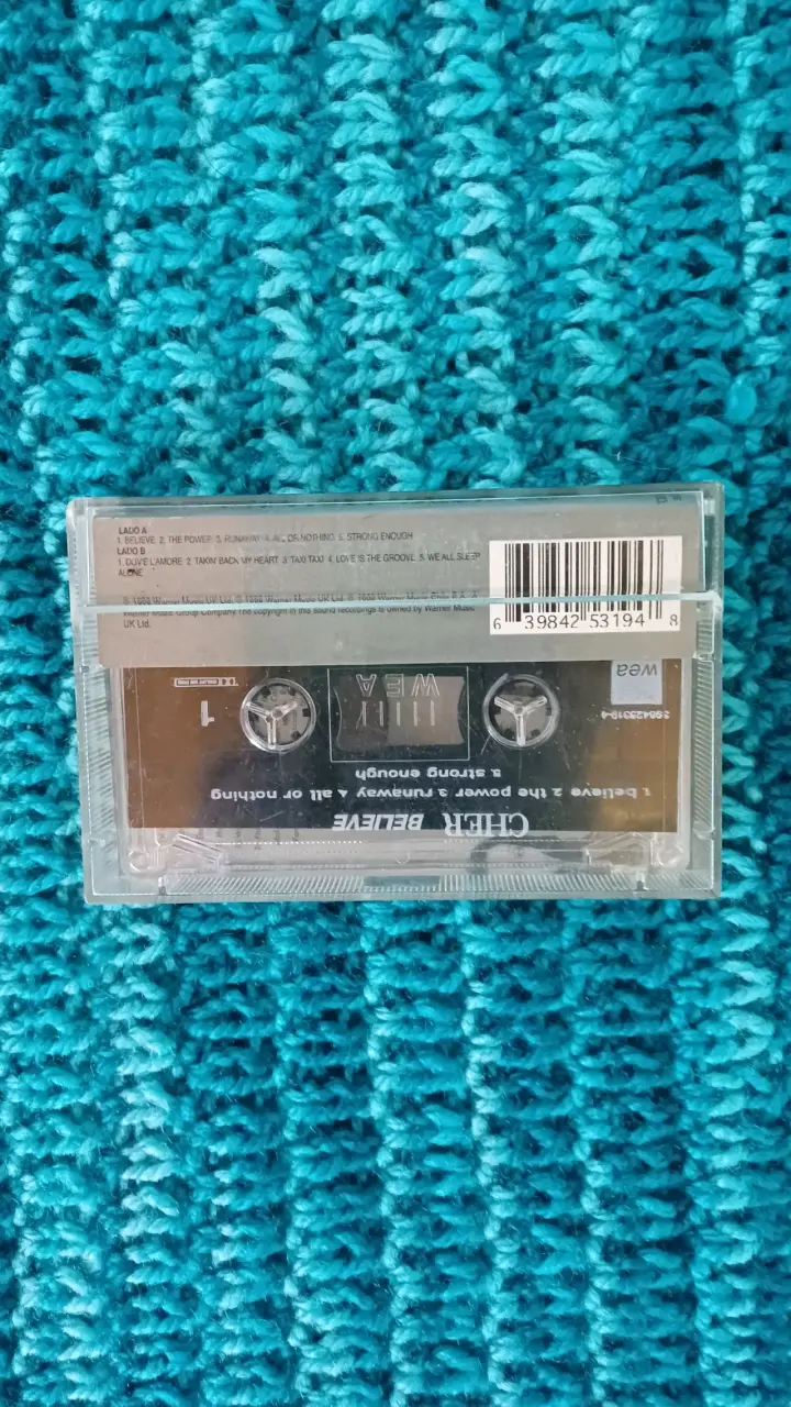 Cassette de música Cher Believe - 2