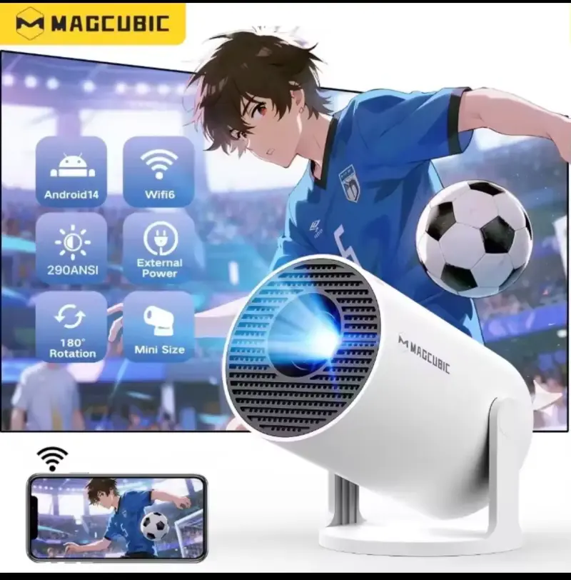 Proyector portátil Magcubic con WiFi y Android - 3