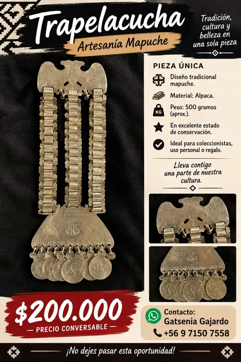 Trapelacucha Artesanía Mapuche en Alpaca