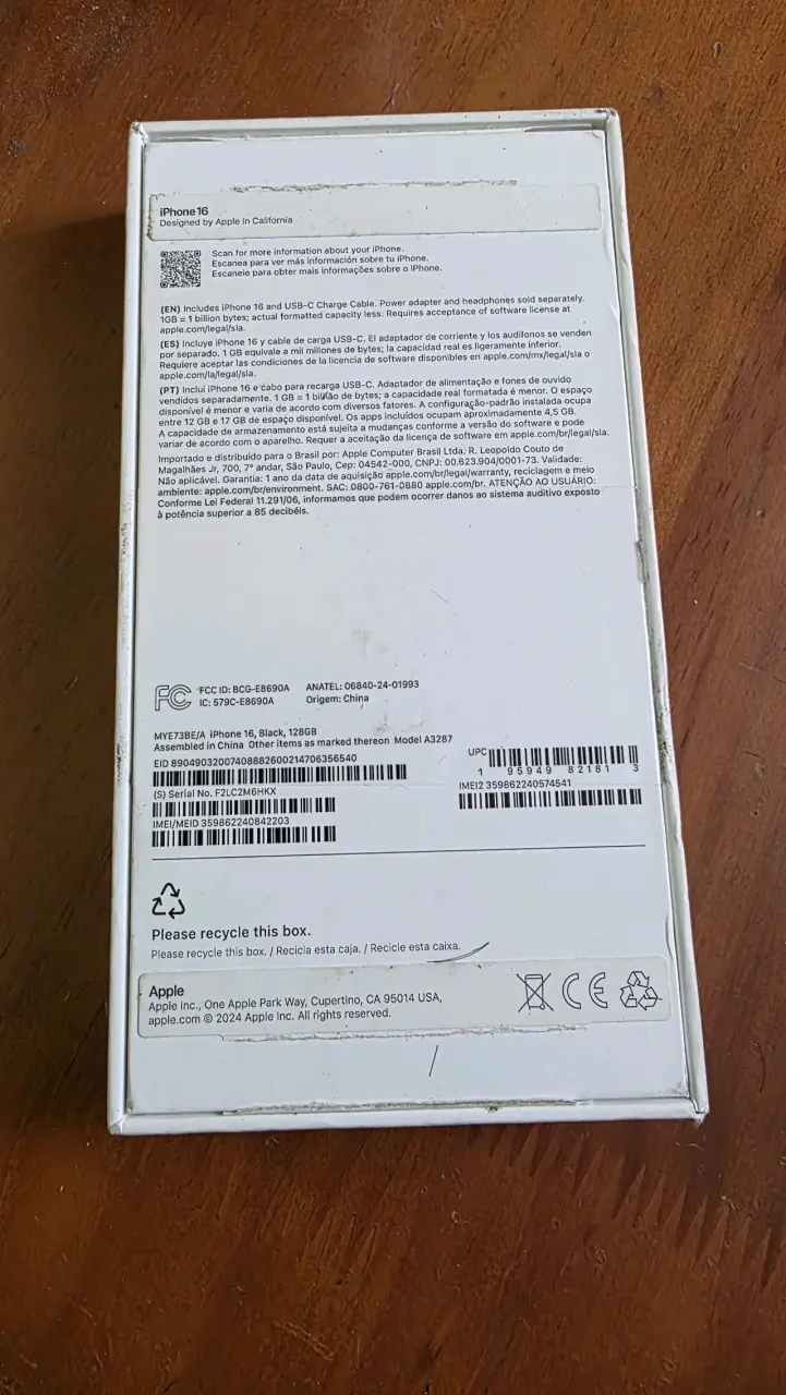 iPhone 16 128GB Negro en buen estado - 4