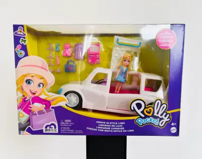 Limusina de Lujo Polly Pocket con Accesorios - miniatura 1