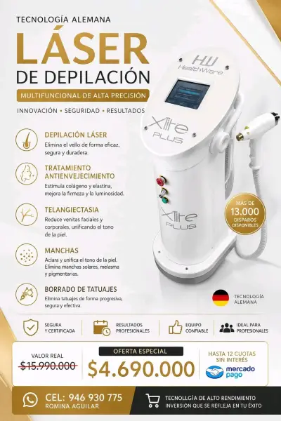 Láser de Depilación Multifuncional Xlite Plus - miniatura 1