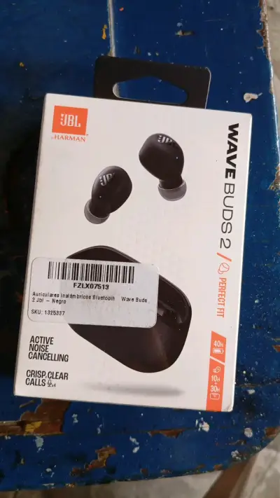 Auriculares Inalámbricos JBL Wave Buds 2 Negro - miniatura 1