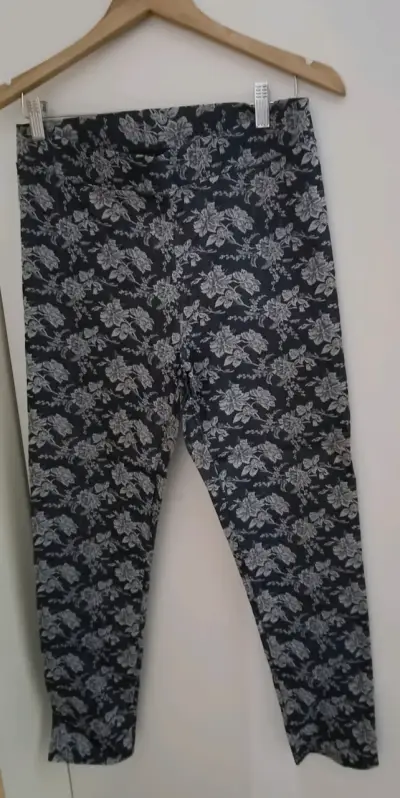 Leggings estampados florales para mujer - miniatura 1