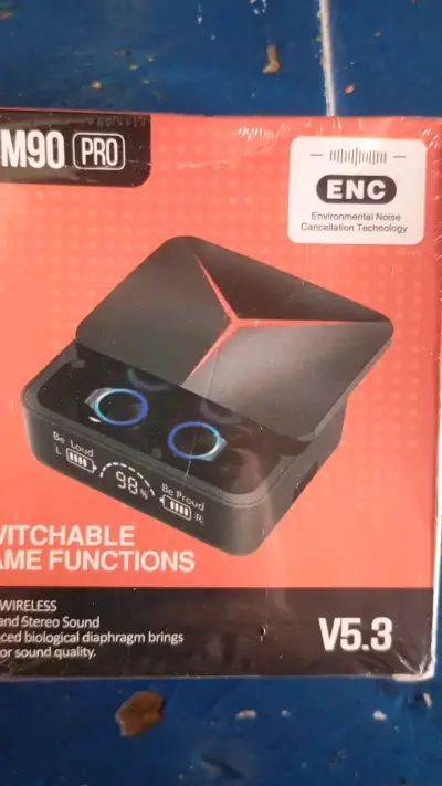 Auriculares Inalámbricos M90 Pro con Cancelación de Ruido - miniatura 1