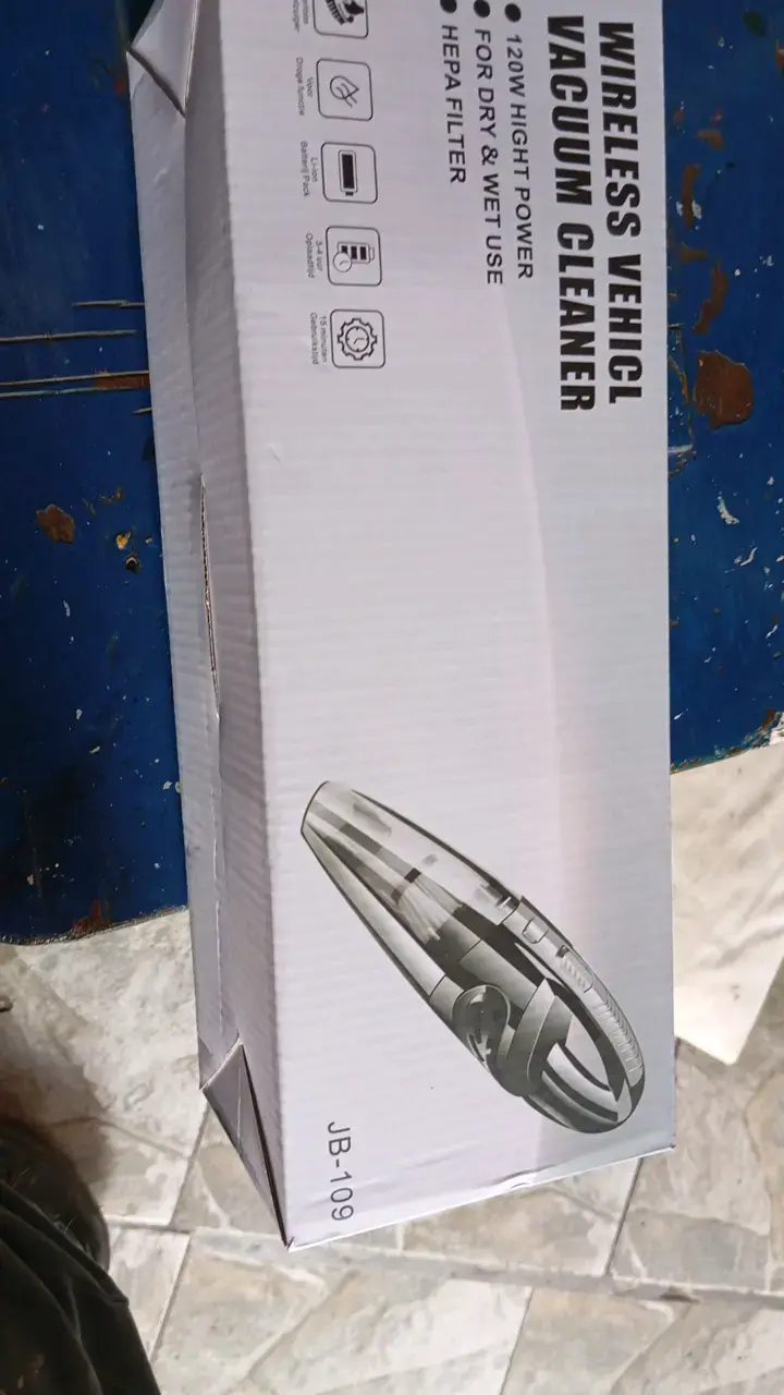 Aspiradora inalámbrica para auto JB-109 - 2