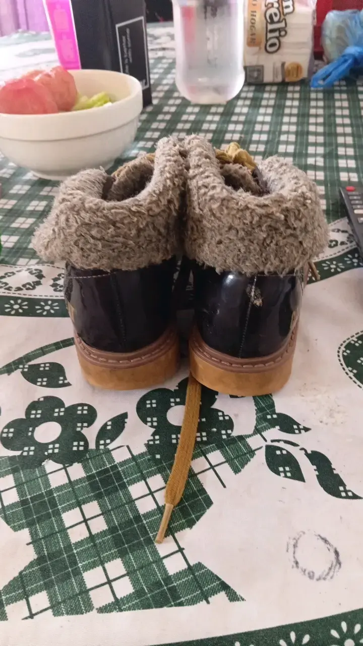 Botas CAT de cuero con forro de lana - 3