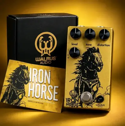 Pedal de distorsión Walrus Audio Iron Horse v3 - miniatura 1