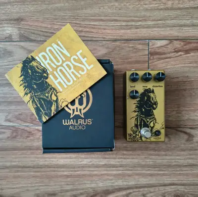 Pedal de distorsión Walrus Audio Iron Horse v3 - miniatura 2