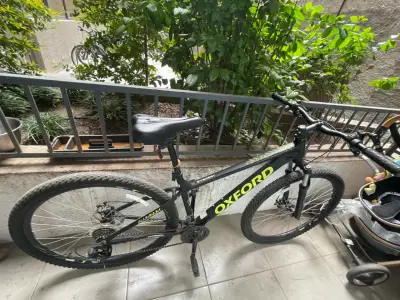 Bicicleta Oxford Aluminio Negra para Montaña - miniatura 1