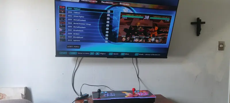 Consola arcade retro con múltiples juegos - 3