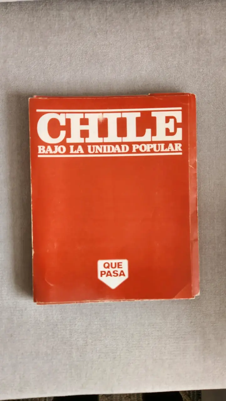 Revistas Chile Bajo La Unidad Popular Que Pasa - 3